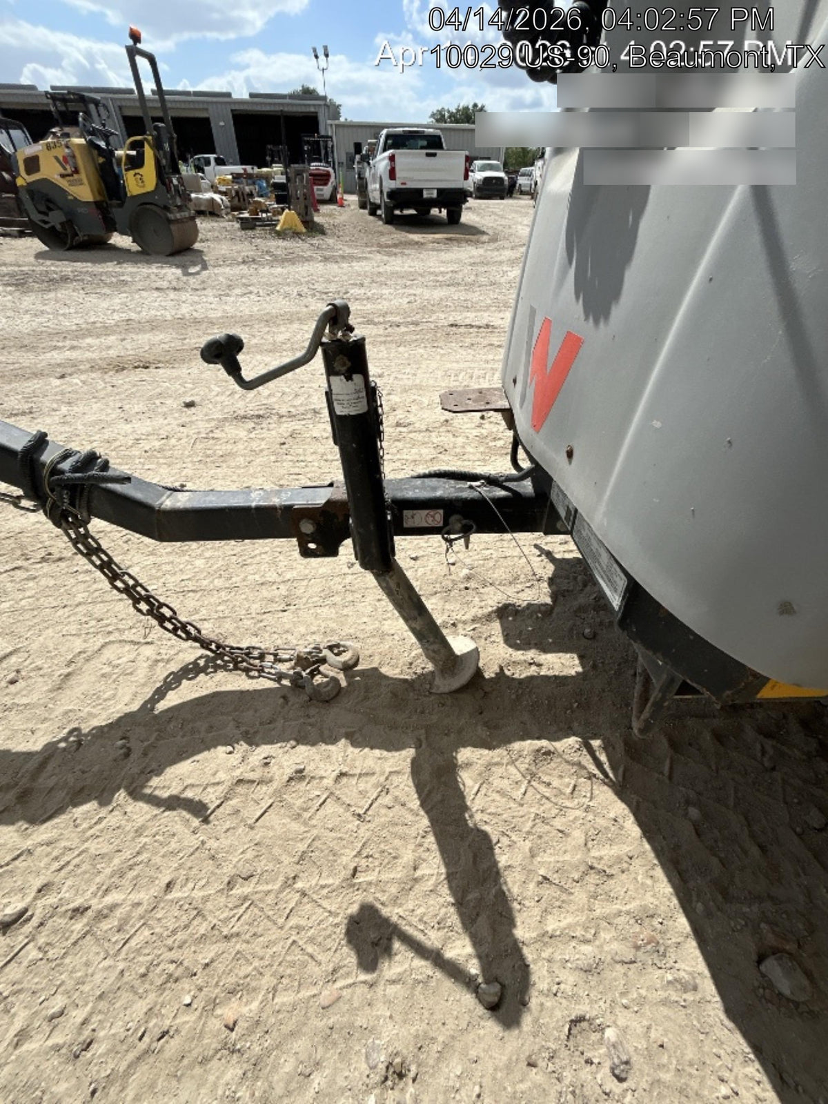 Wacker Neuson LTV6K-MH Power mast, 1100W MH, Fuel Sensors, Wiring Harness