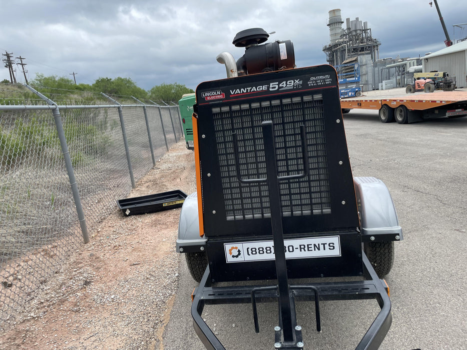 2022 Lincoln Electric Vantage 549X Crosslink Technology, Trailer Mounted, ES Decals, T3