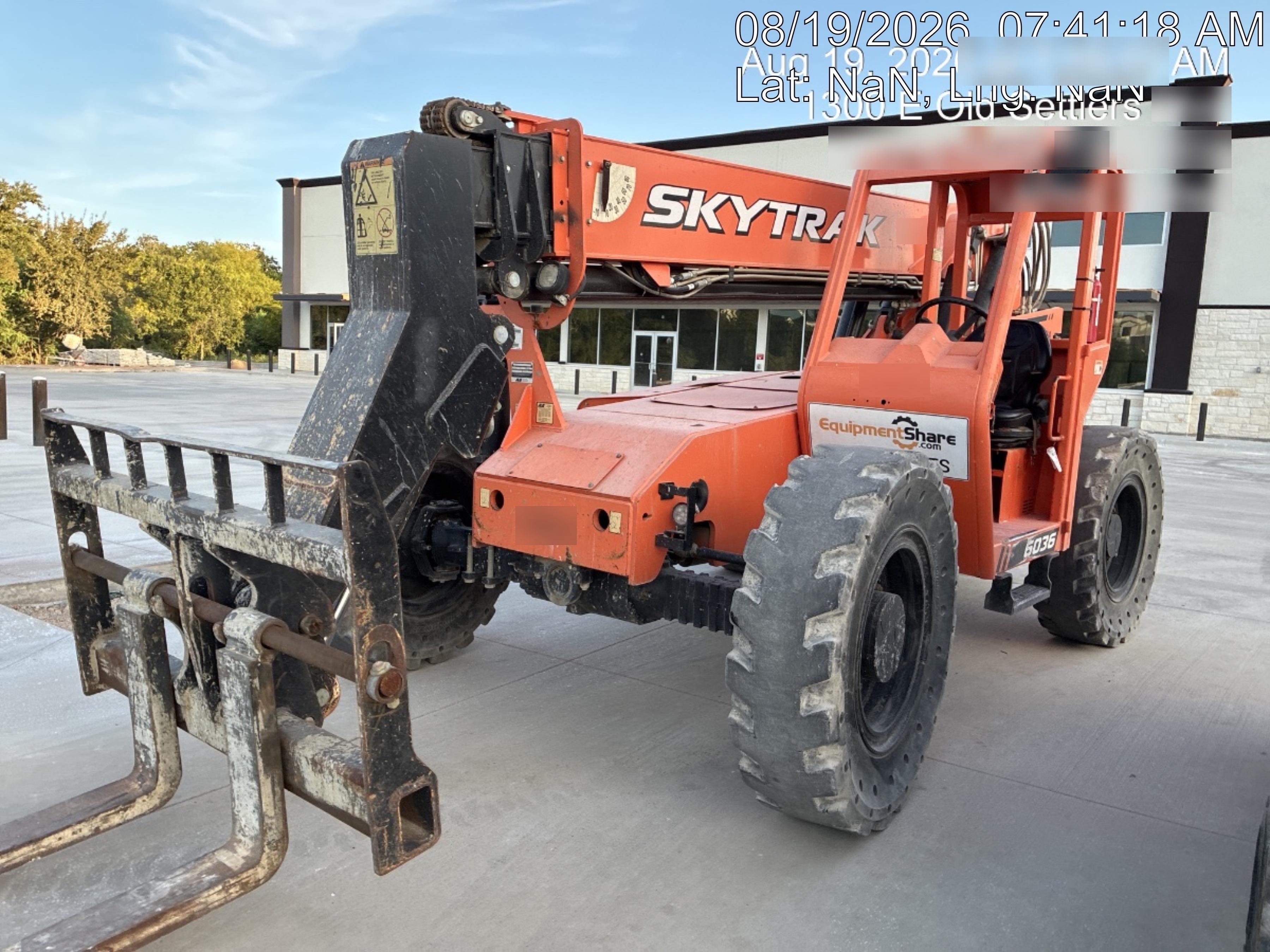 2018 SKYTRAK 6036