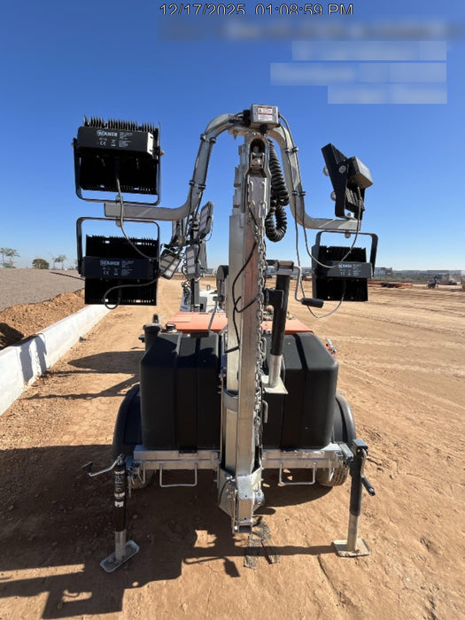 2024 Wanco WLTT-4MM4K Diesel, Deep Sea Controller, Shore Power Plug, Auto Start, (4) 350W LED Floodlights, 4kW Generator, 60 Gal Fuel Tank, 2" Ball, T3