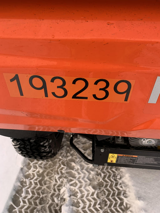 2021 Kubota RTV-X1140W-H Plastic Canopy, Windshield Acrylic Clear, LED Strobe Light, Wire Harness Kit, Back up Alarm