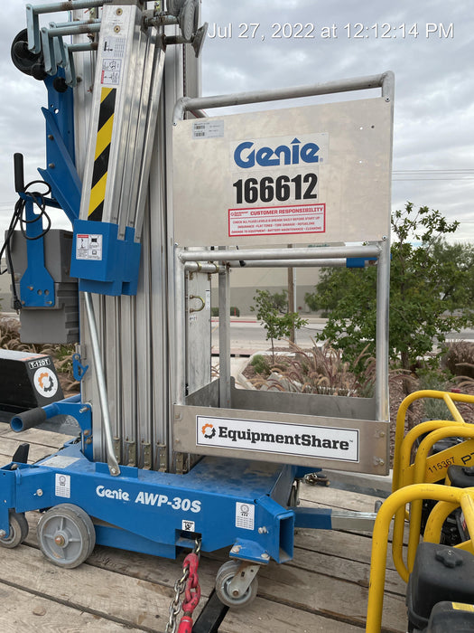 2021 GENIE AWP-30S DC