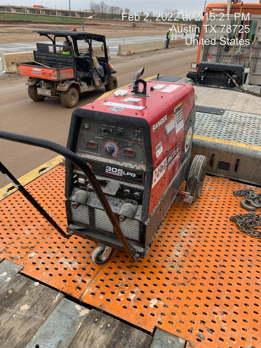 2021 Lincoln Electric Ranger 305 LPG RANGER 305 LPG ONE-PAK