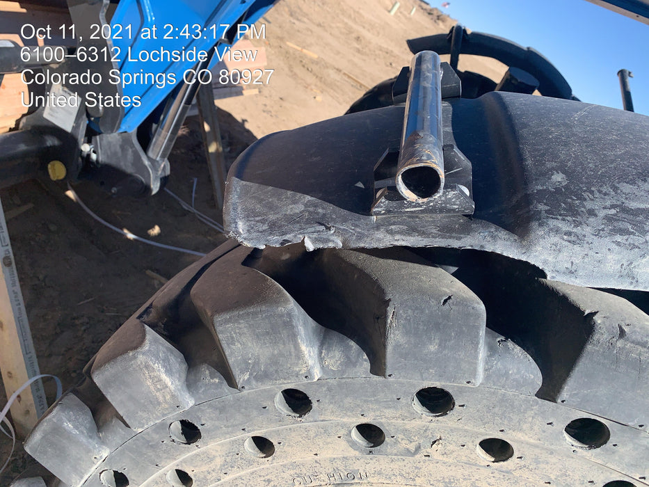 2019 Genie GTH-844 Cab/Heat/AC, Solid RT Tires, LED Work Lights, Beacon 60" QA Carriage, 48" Forks