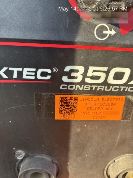 2022 LINCOLN ELECTRIC FLEXTEC 350X