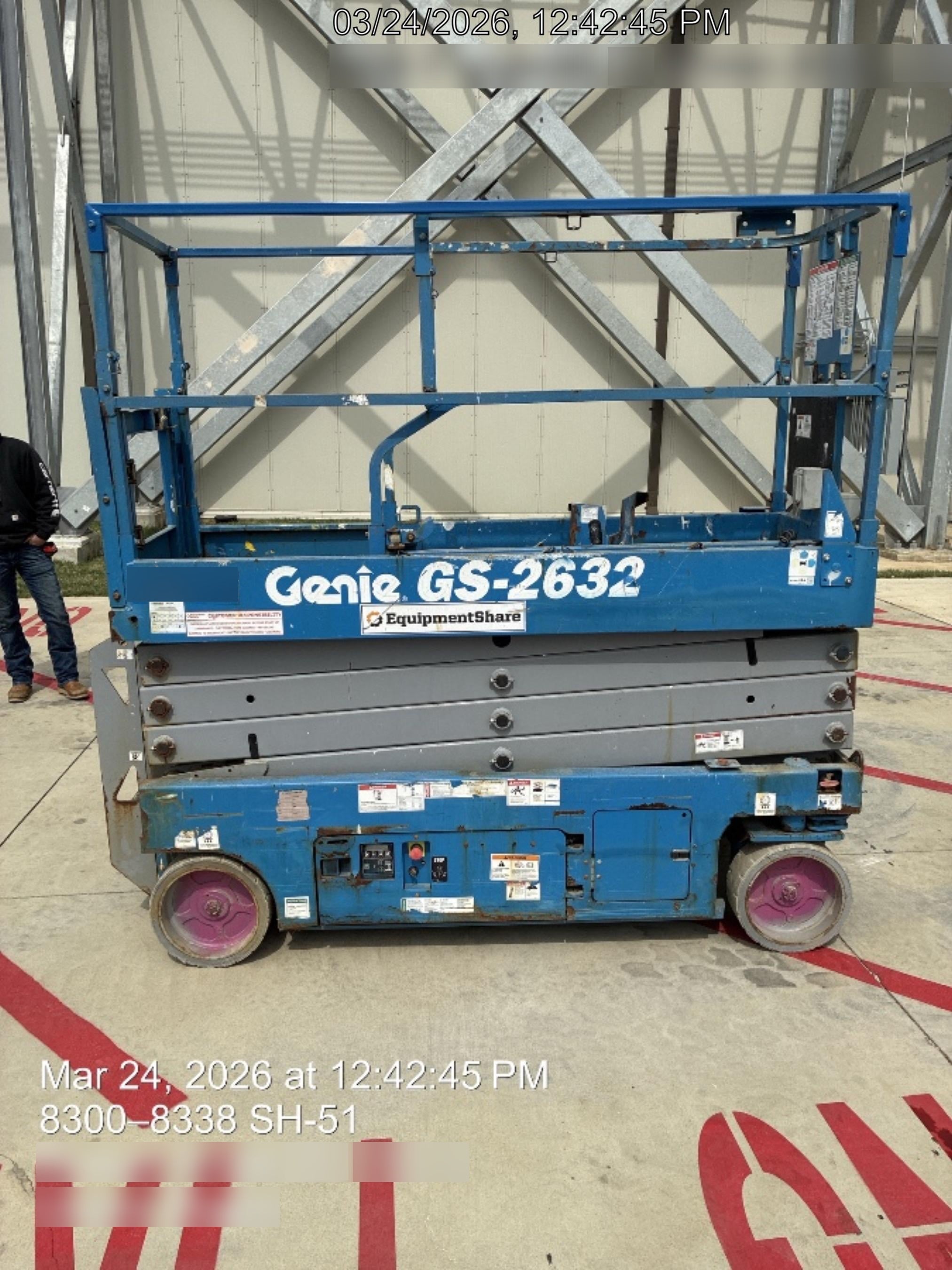 2018 Genie GS-2632 Genie GS-2632 w/Fixed Rail, Chain Entry
