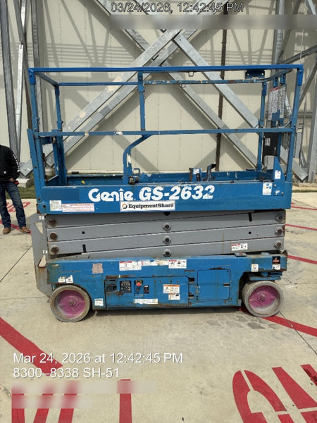 2018 Genie GS-2632 Genie GS-2632 w/Fixed Rail, Chain Entry