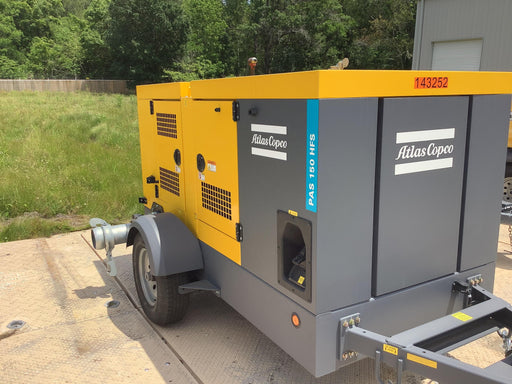 2021 ATLAS COPCO PAS 150 HF CS Enclosed