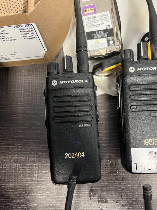 2022 MOTOROLA XPR3300E