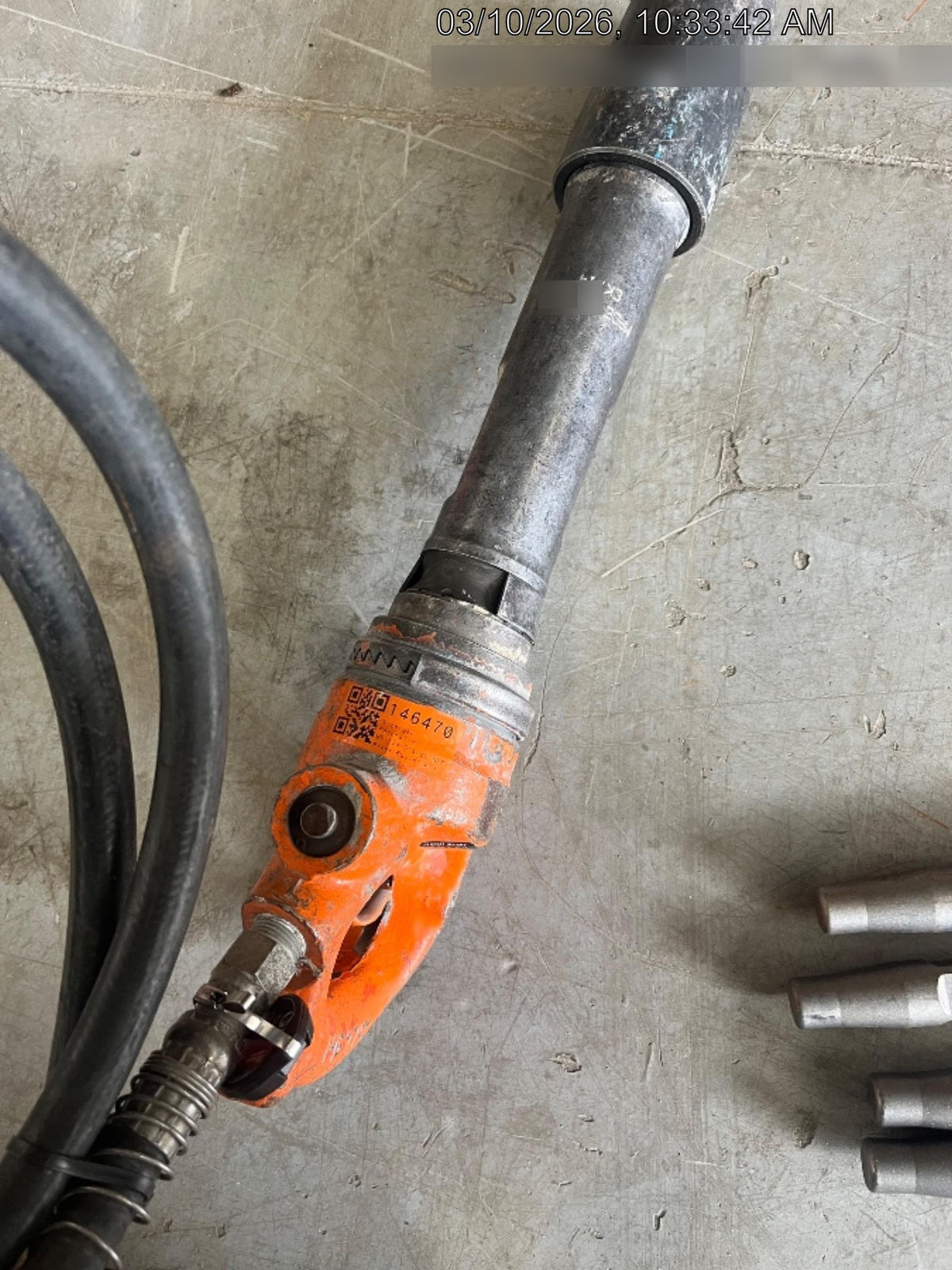 2021 MICHIGAN PNEUMATIC MP-133-ORANGE-NEP