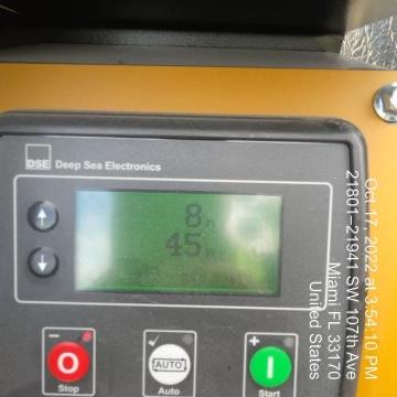 2022 Allmand NLV3GR (4) LED Light Fixture 350W, 23' Vertical Mast, 3kW Prime, Towable, ES Decals, T3