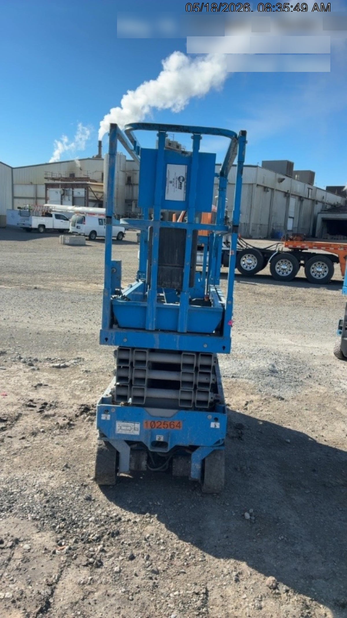 2020 Genie GS-1930 Solid Non Marking Tires, Beacon, Folding rails with half height swing gate, 800W Inverter
