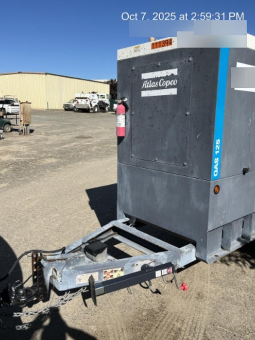 2020 ATLAS COPCO QAS 125