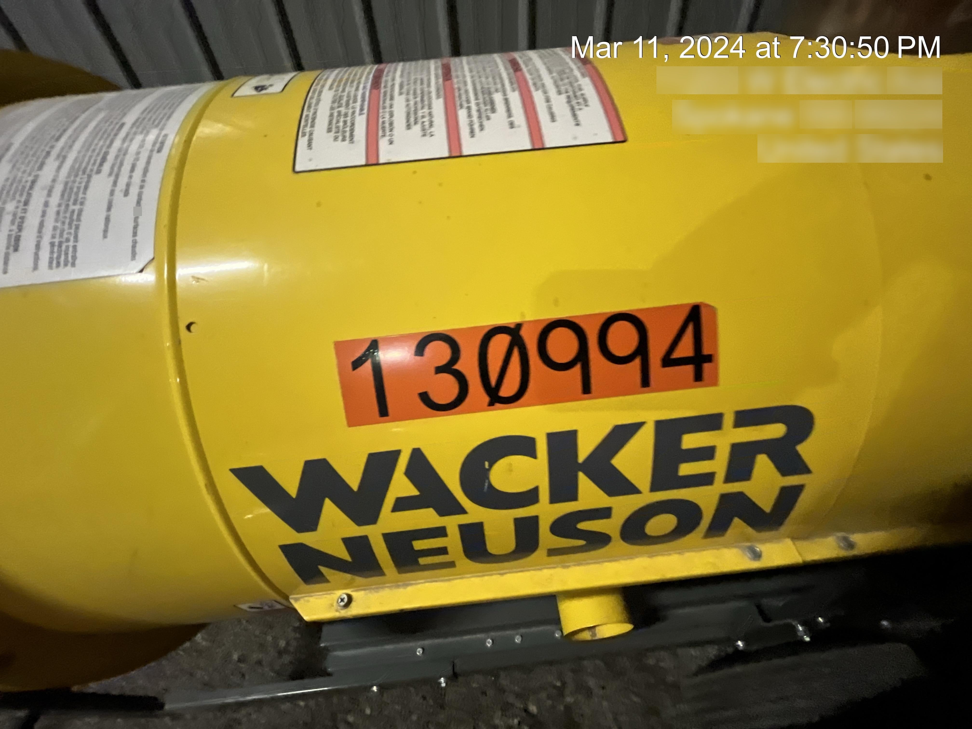 2021 WACKER NEUSON HI400G