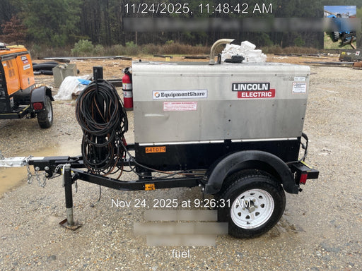 2024 Lincoln Electric LE400 Kubota V1505, Trlr, Cable Rack, Light Kit, ES Decals, T3