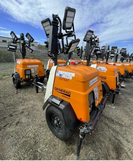 2023 Generac MLT2 Diesel, Flex Switch 120V Input, Powerzone Controller, (4) 320W LED Lights, 4kW Generator, 39.9 Gal Fuel Tank, 2" Ball, T3