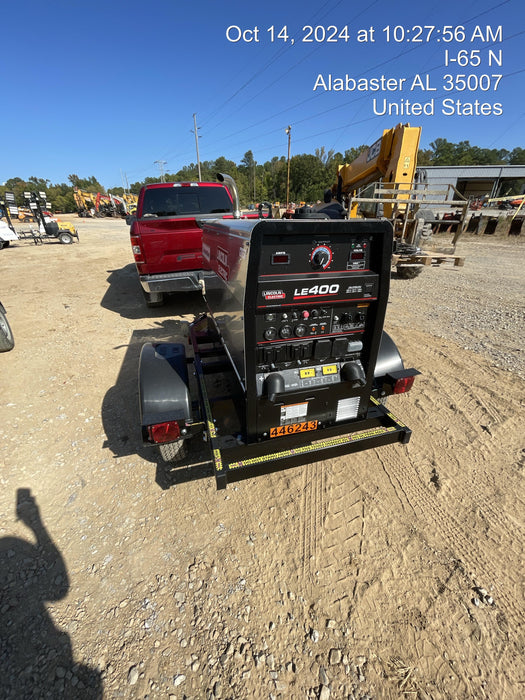 2024 Lincoln Electric LE400 Kubota V1505, Trlr, Cable Rack, Light Kit, ES Decals, T3
