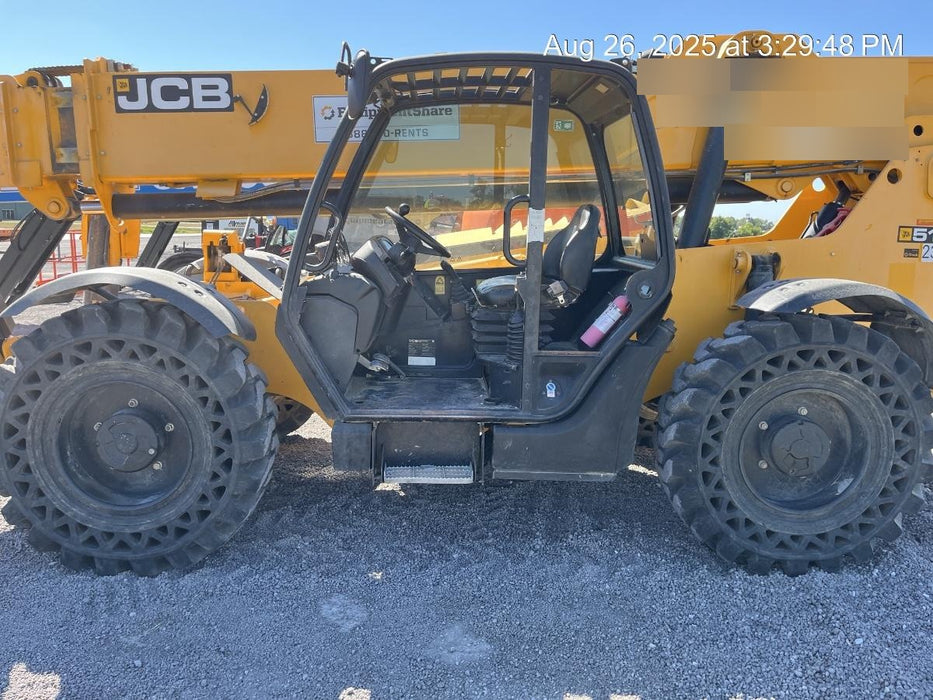 2018 JCB 510-56 JCB 510-56 74 HP w/Open ROPS, Beacon, Aux Hydraulics, Worklights, Solid Tires