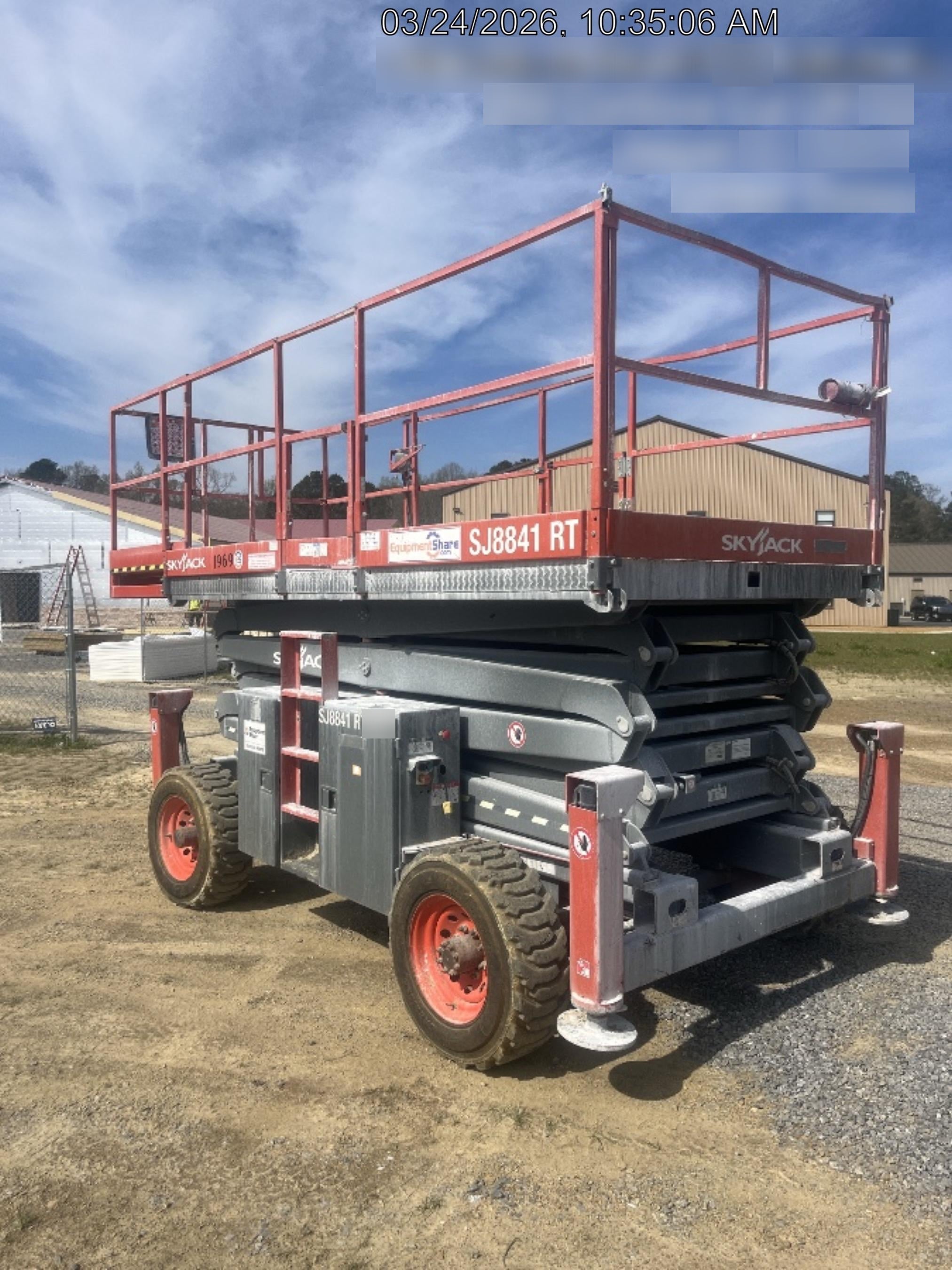 2016 SKYJACK SJ8841 RT