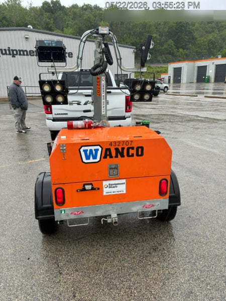 2024 Wanco WLTT-4MM4K Diesel, Deep Sea Controller, Shore Power Plug, Auto Start, (4) 350W LED Floodlights, 4kW Generator, 60 Gal Fuel Tank, 2" Ball, T3