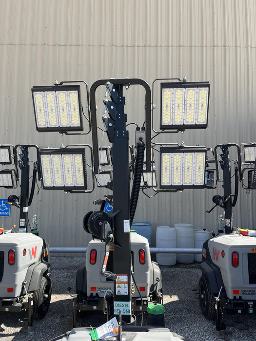 2024 Wacker Neuson LTT4 Diesel, Kohler KDW702, Deep Sea Controller, Auto Start, LED 320W, Bypass Outlet, T3