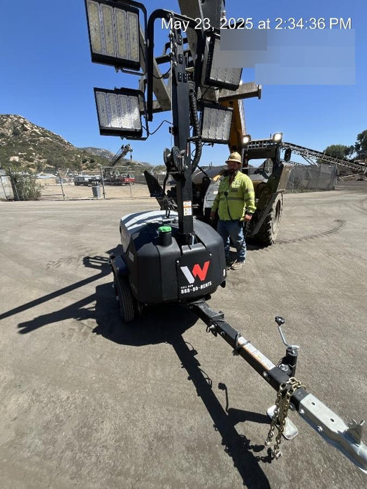 2024 Wacker Neuson LTT4 Diesel, Kohler KDW702, Deep Sea Controller, Auto Start, LED 320W, Bypass Outlet, T3