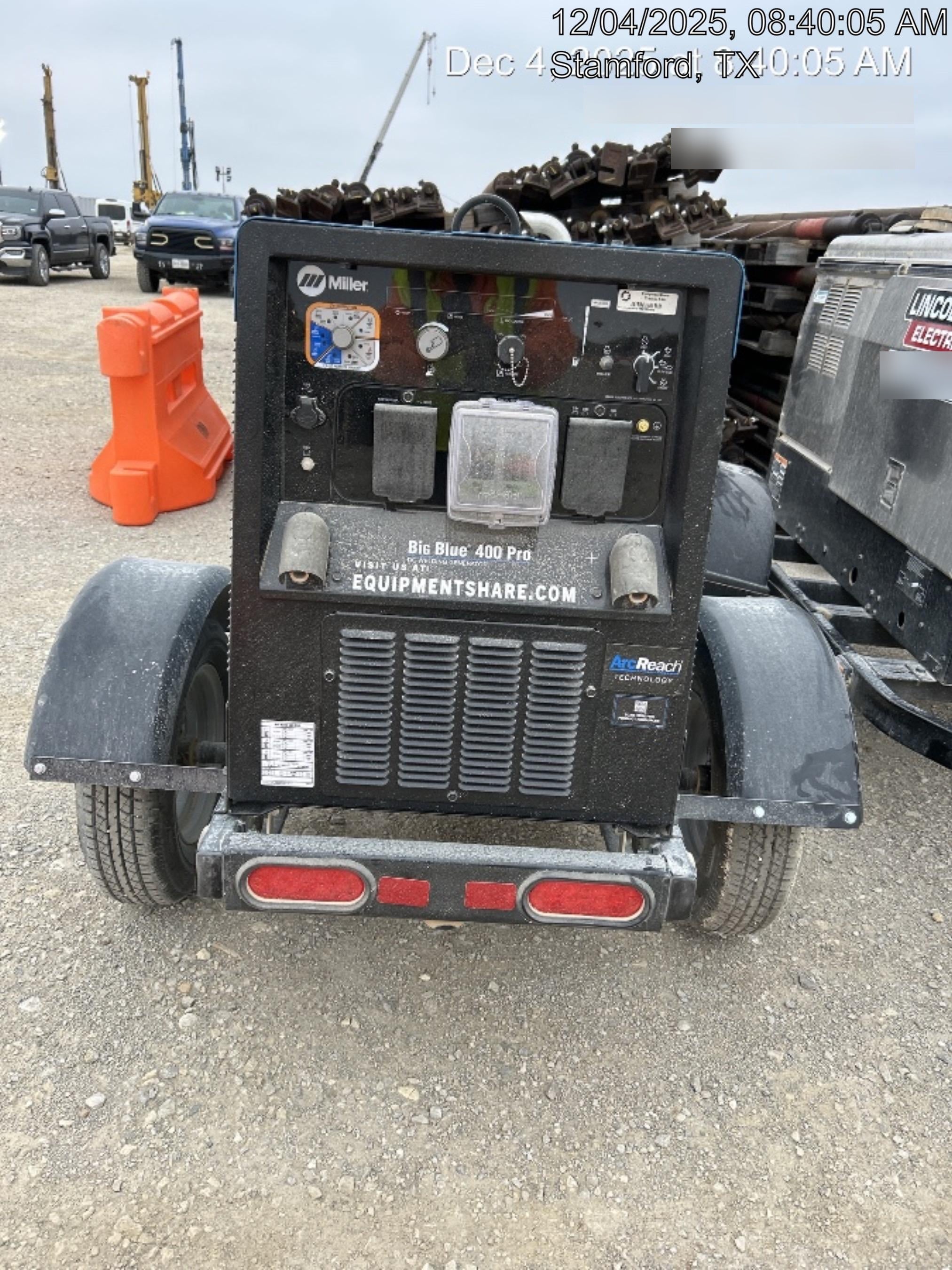 2025 MILLER ELECTRIC BIG BLUE 400