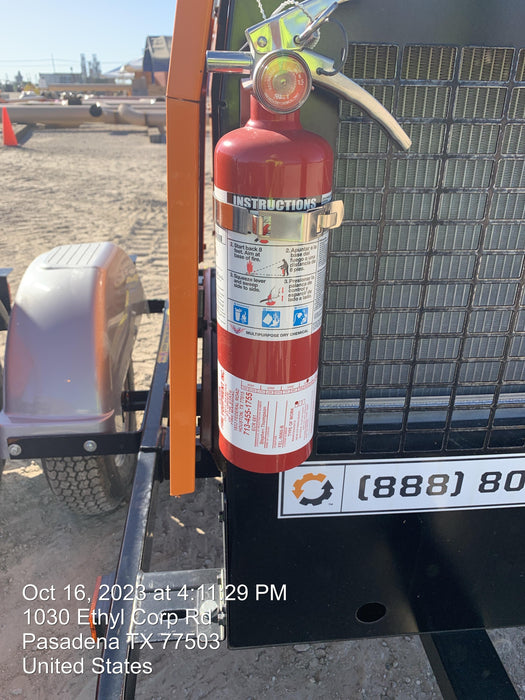 2022 Lincoln Electric LE400 Kubota V1505, Trlr, Cable Rack, Light Kit, ES Decals, T3