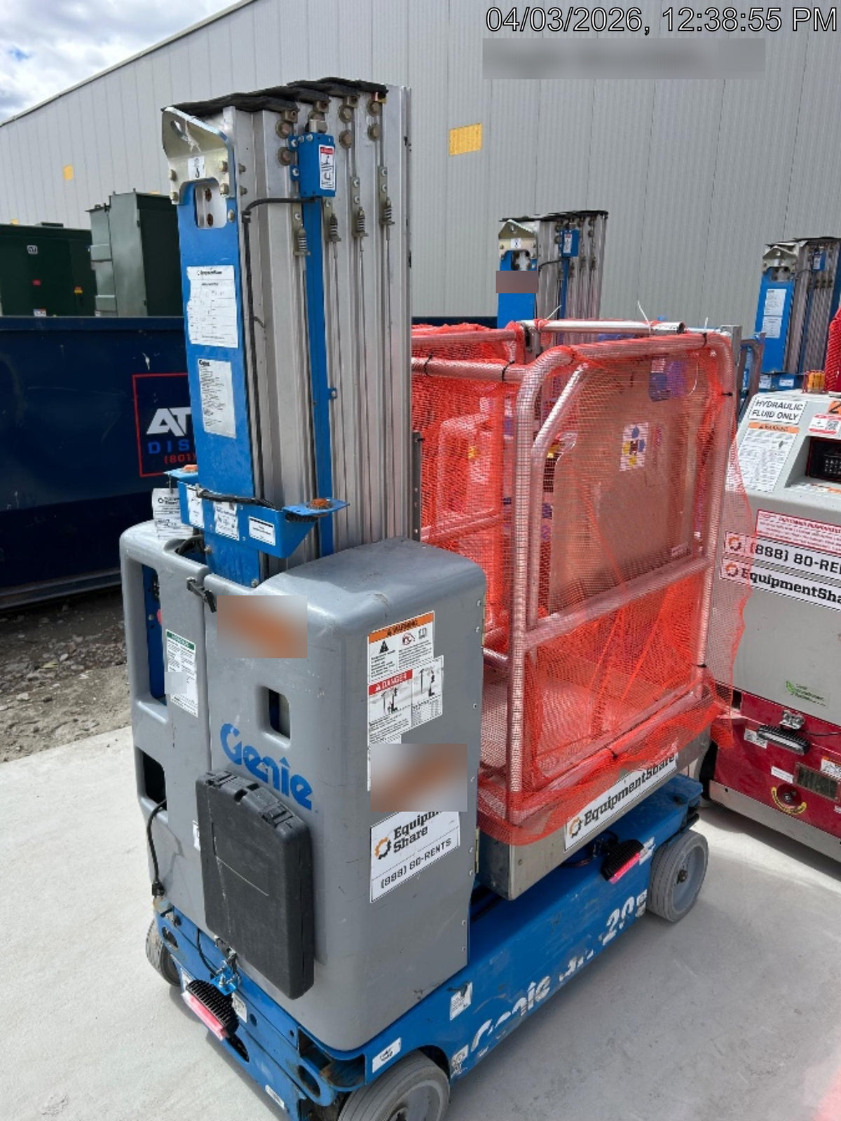 2019 GENIE GR-20