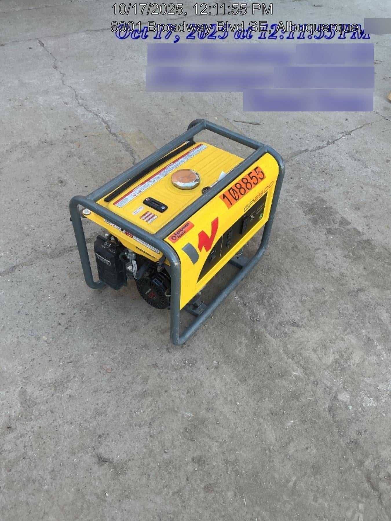 2020 WACKER NEUSON GP2500A