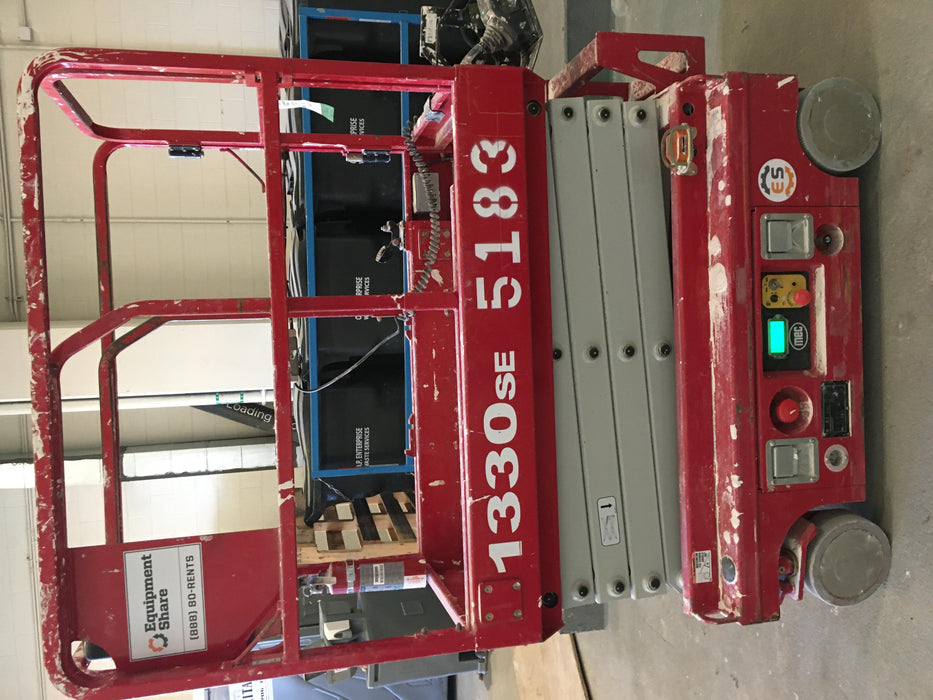 2017 MEC 1330SE 13' Scissor Lift w/Extended 2 Year Full Warranty