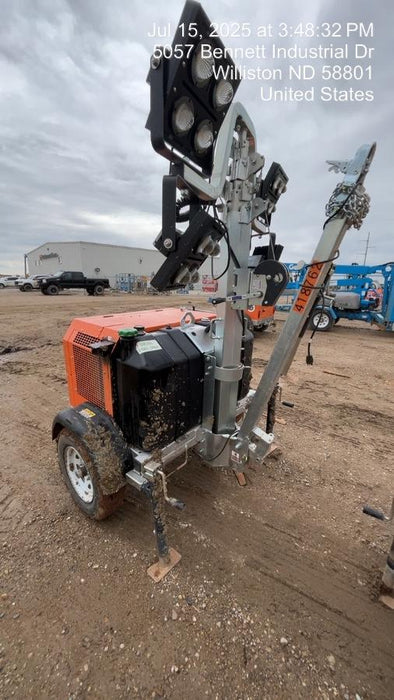 2024 Wanco WLTT-4MM4K Diesel, Deep Sea Controller, Shore Power Plug, Auto Start, (4) 350W LED Floodlights, 4kW Generator, 60 Gal Fuel Tank, 2" Ball, T3