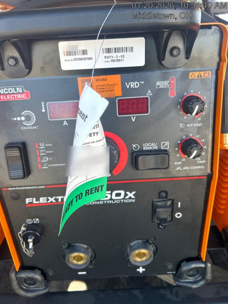 2025 LINCOLN ELECTRIC FLEXTEC 350X