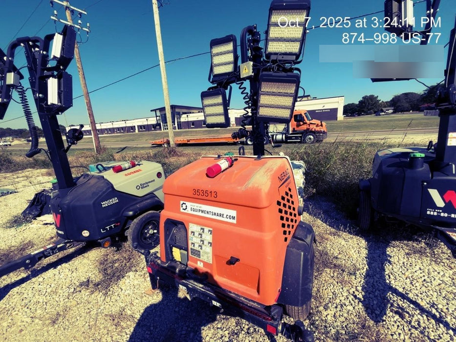 2023 Generac MLT2 Diesel, Flex Switch 120V Input, Powerzone Controller, (4) 320W LED Lights, 4kW Generator, 39.9 Gal Fuel Tank, 2" Ball, T3