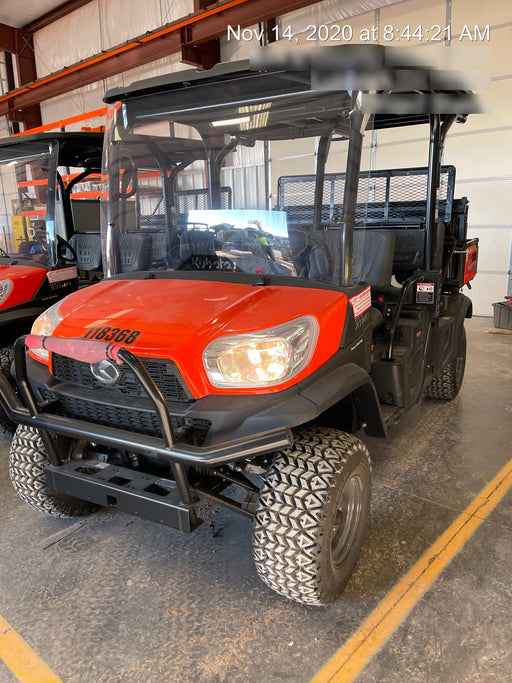 2020 Kubota RTV-X1140W-H Canopy, 4-Seater, Diesel, Windshield Acrylic Clear, LED Strobe, Backup Alarm