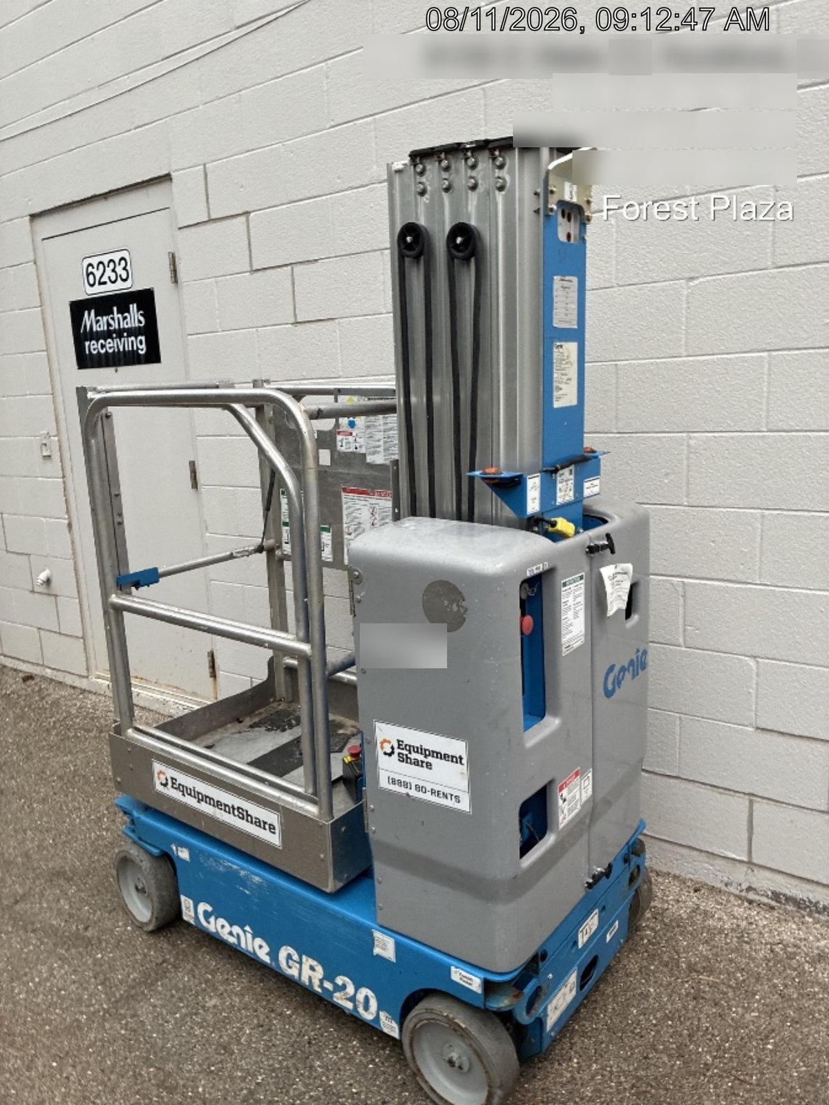 2020 GENIE GR-20