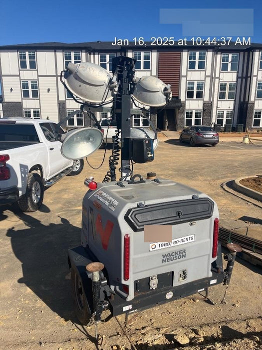 Wacker Neuson LTV6K-MH Power mast, 1100W MH, Fuel Sensors, Wiring Harness