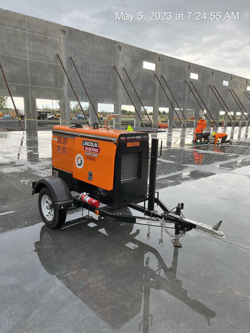 2021 Lincoln Electric Vantage 322 Vantage 322 Ready Pak 3 w/ Decals, ORANGE (includes trailer, cable rack, fender light kit) NO Telematics