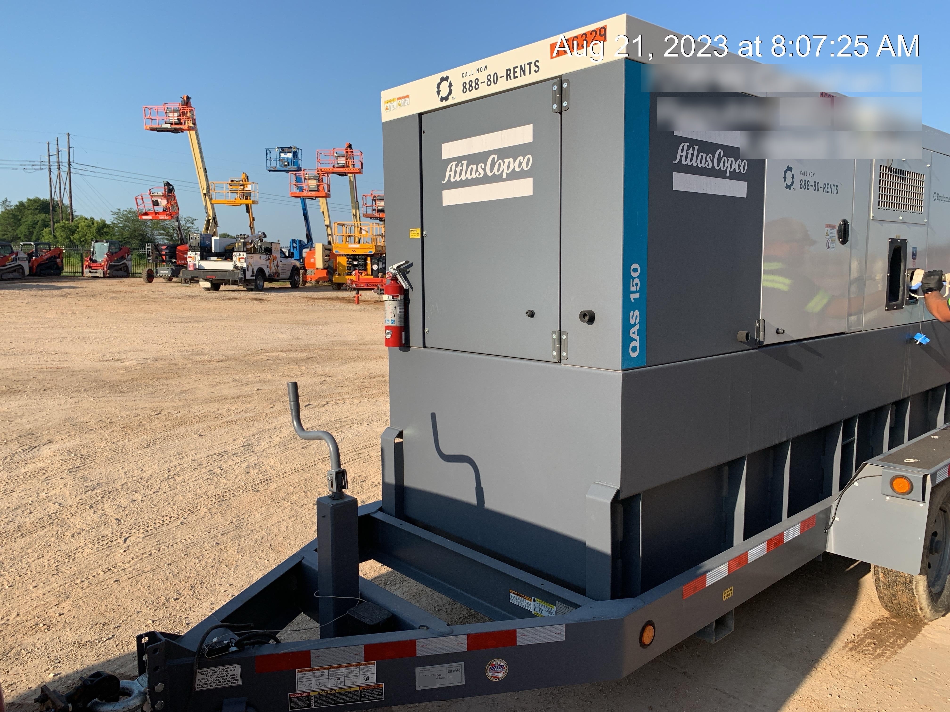 2021 ATLAS COPCO QAS150
