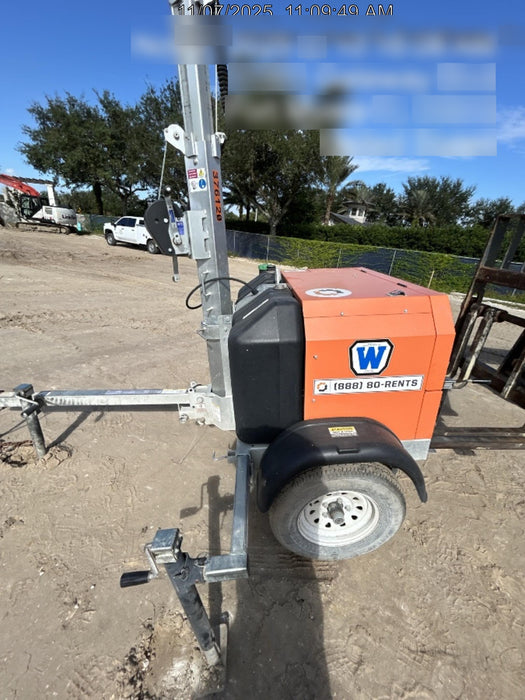 2023 Wanco WLTT-4MM4K Diesel, Deep Sea Controller, Shore Power Plug, Auto Start, (4) 350W LED Floodlights, 4kW Generator, 60 Gal Fuel Tank, 2" Ball, T3