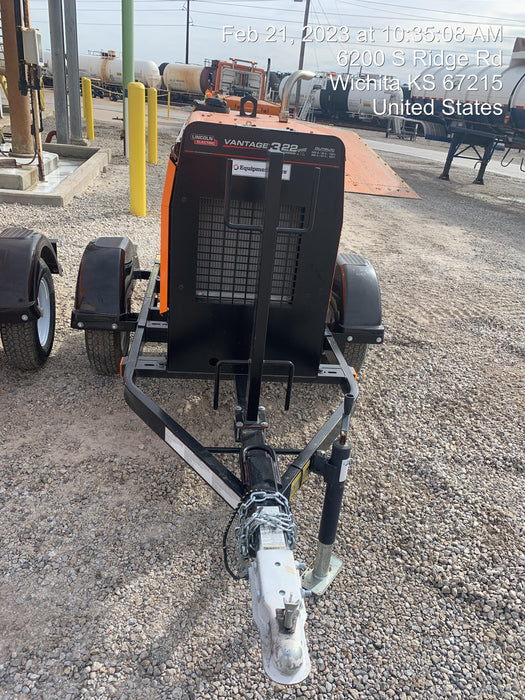 2022 Lincoln Electric LE400 Kubota V1505, Trlr, Cable Rack, Light Kit, ES Decals, T3