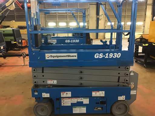 2018 Genie GS-1930 Genie GS-1930 Scissor Lift w/Standard Options