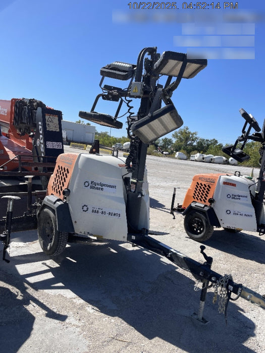 2024 Generac MLT2 Diesel, Flex Switch 120V Input, Powerzone Controller, 
(4) 320W LED Lights, 4kW Generator, 39.9 Gal Fuel Tank, 2" Ball, T3