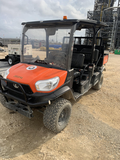 2022 Kubota RTV-X1140W-H Plastic Canopy, Windshield Acrylic Clear, LED Strobe Light, Wire Harness Kit, Back up Alarm