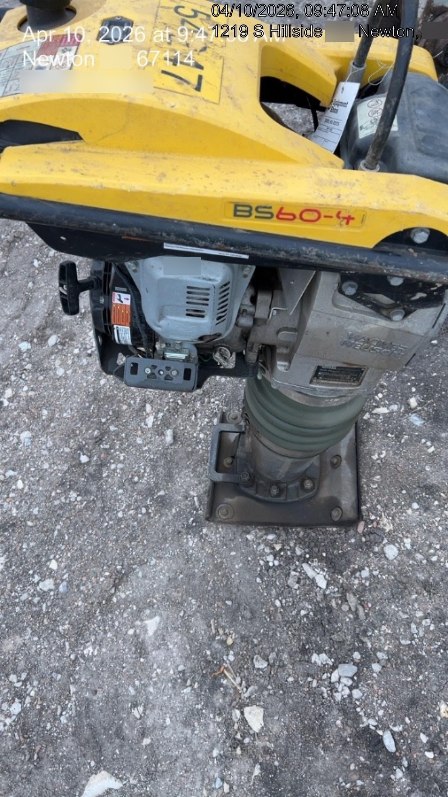 2019 WACKER NEUSON BS60-4As