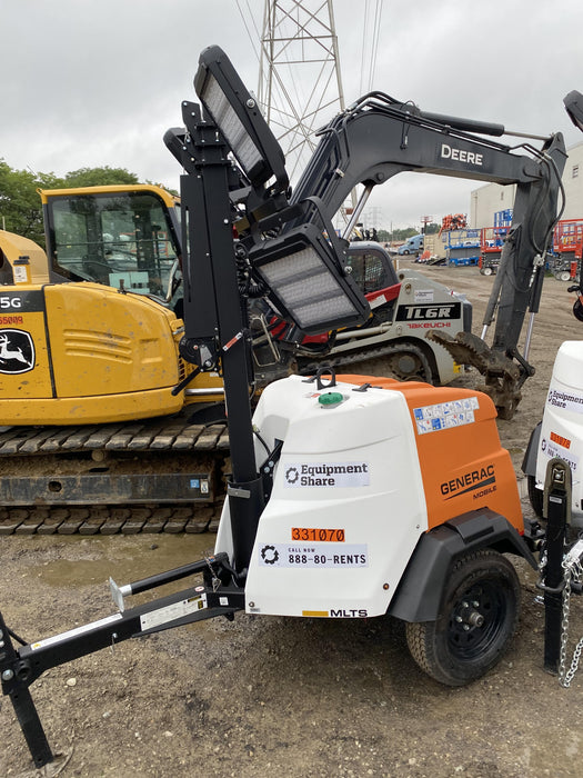 2023 Generac MLT2 Diesel, Flex Switch 120V Input, Powerzone Controller, (4) 320W LED Lights, 4kW Generator, 39.9 Gal Fuel Tank, 2" Ball, T3