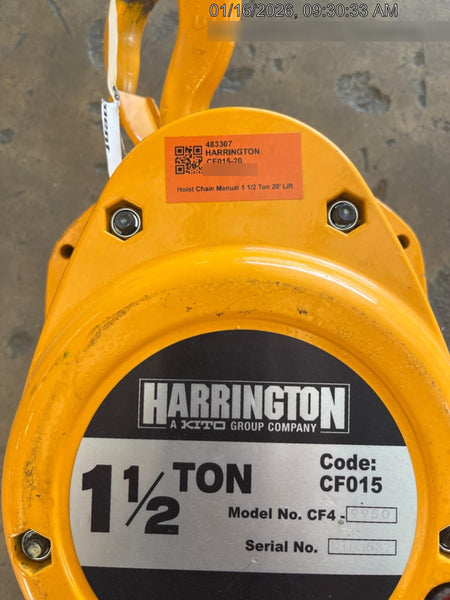 2024 HARRINGTON CF015-20