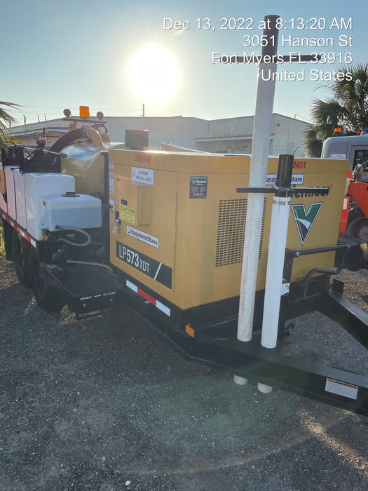 2022 Vac-Tron LP573XDT T4 Koehler Diesel Engine, 500 Gallon Debris Tank, x2 100 Gallon Water Tanks