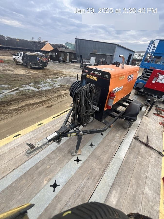 2022 Lincoln Electric LE400 Kubota V1505, Trlr, Cable Rack, Light Kit, ES Decals, T3