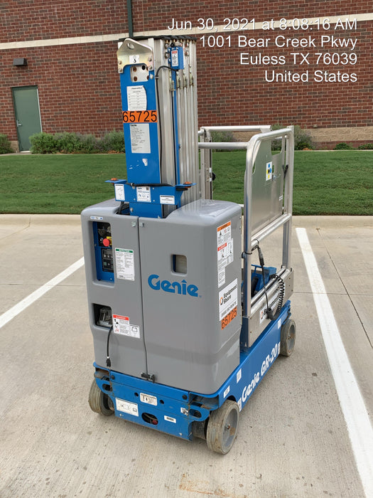 2020 GENIE GR-20